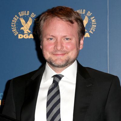 LOS ANGELES, CA - FEBRUARY 02: Director Rian Johnson, winner of the Outstanding Directorial Achievement in Dramatic Series for the 