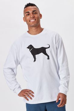 The Black Dog Men's Classic Long-sleeved Tee