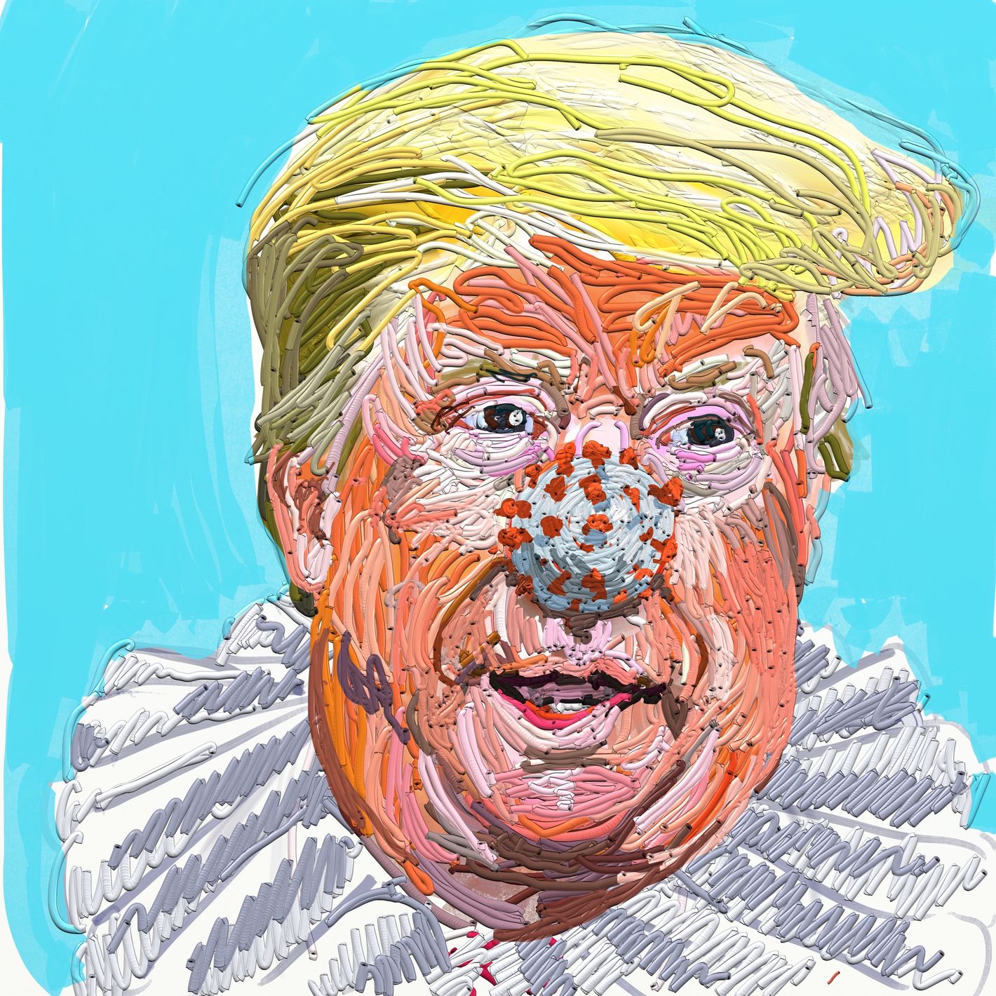 Trump Sketch Artist Funny Gift for Sketch Artist Coworker Gag