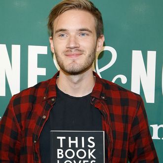 PewDiePie Signs Copies Of His New Book 