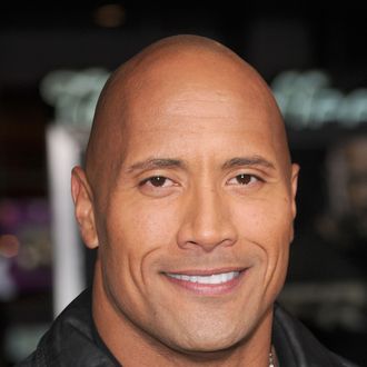 HOLLYWOOD - NOVEMBER 22: Actor Dwayne Johnson arrives at the 