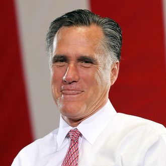 Republican presidential candidate, former Massachusetts Gov. Mitt Romney speaks during a campaign rally at Somers Furniture on May 29, 2012 in Las Vegas, Nevada. Mitt Romney is holding campaign event and attending a fundraiser hosted by Donald Trump in Las Vegas.