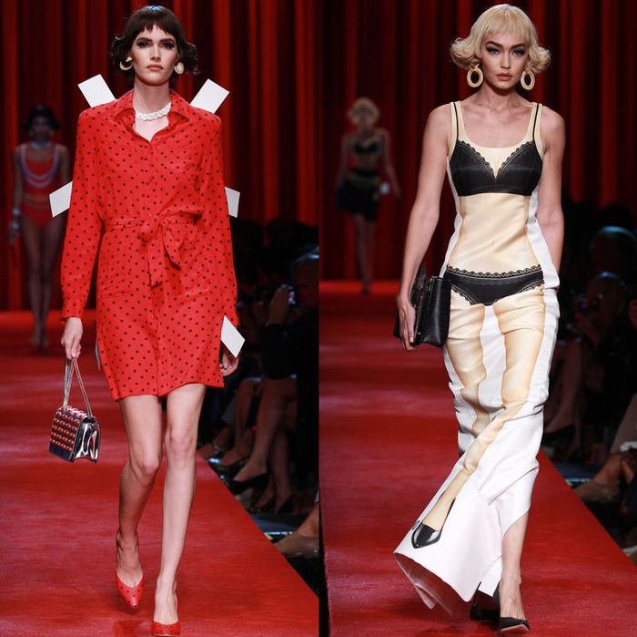 moschino paper doll