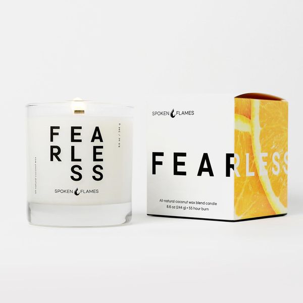Spoken Flames Fearless Candle