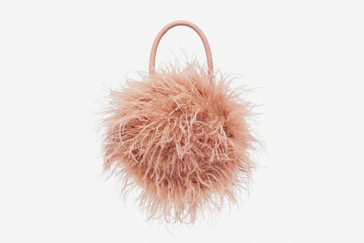 Zadie Feather Circle Tote