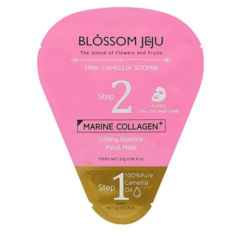 Blossom Jeju Lifting Marine Collagen Essence Petal Mask