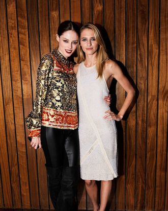 Coco Rocha and Sara Ziff.