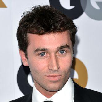 Actor James Deen arrives at the GQ Men of the Year Party at Chateau Marmont on November 13, 2012 in Los Angeles, California.