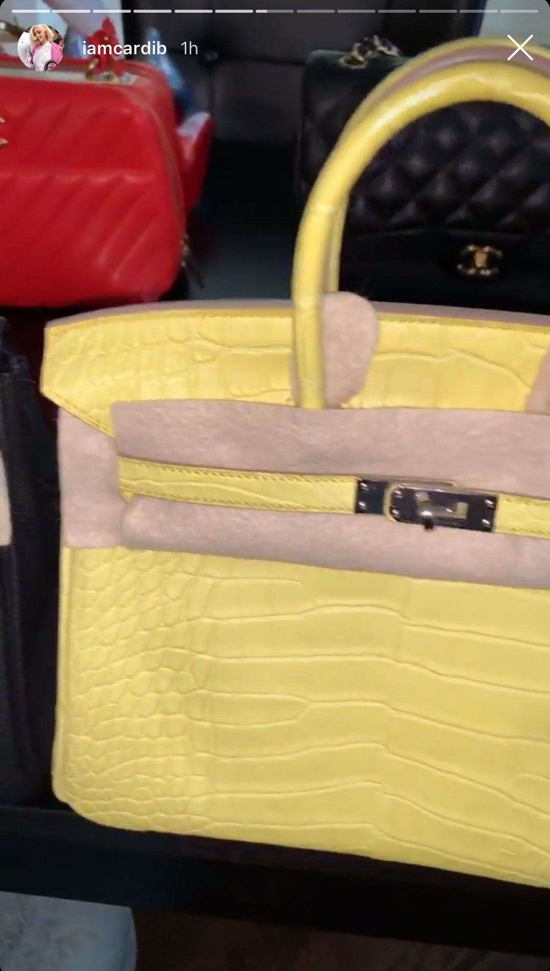 Cardi B & Offset Gift Hermes Bag Worth $25,000 To 5-Year-Old