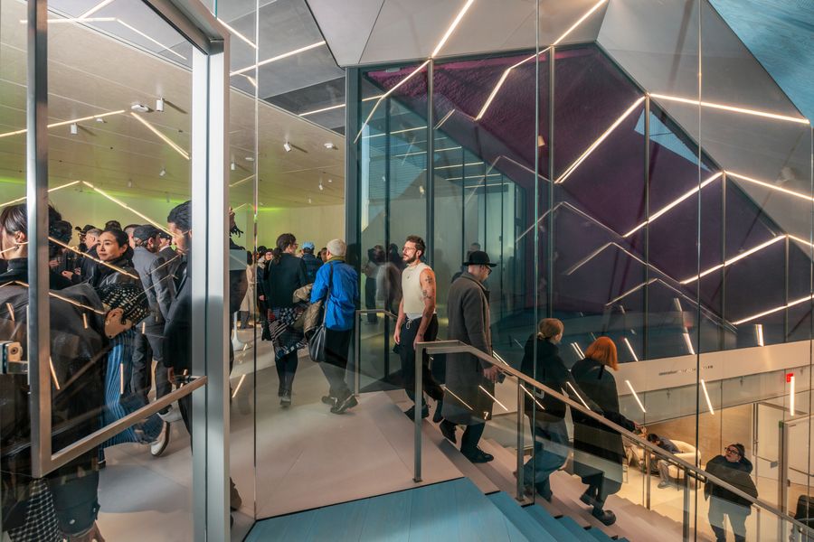 The Art World Nervously Turned Out for the New Museum Reopening