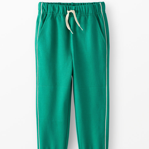 Hanna Andersson Slim Fit French Terry Double Knee Sweatpants