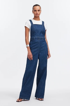 Madewell Denim Cross-Back Jumpsuit