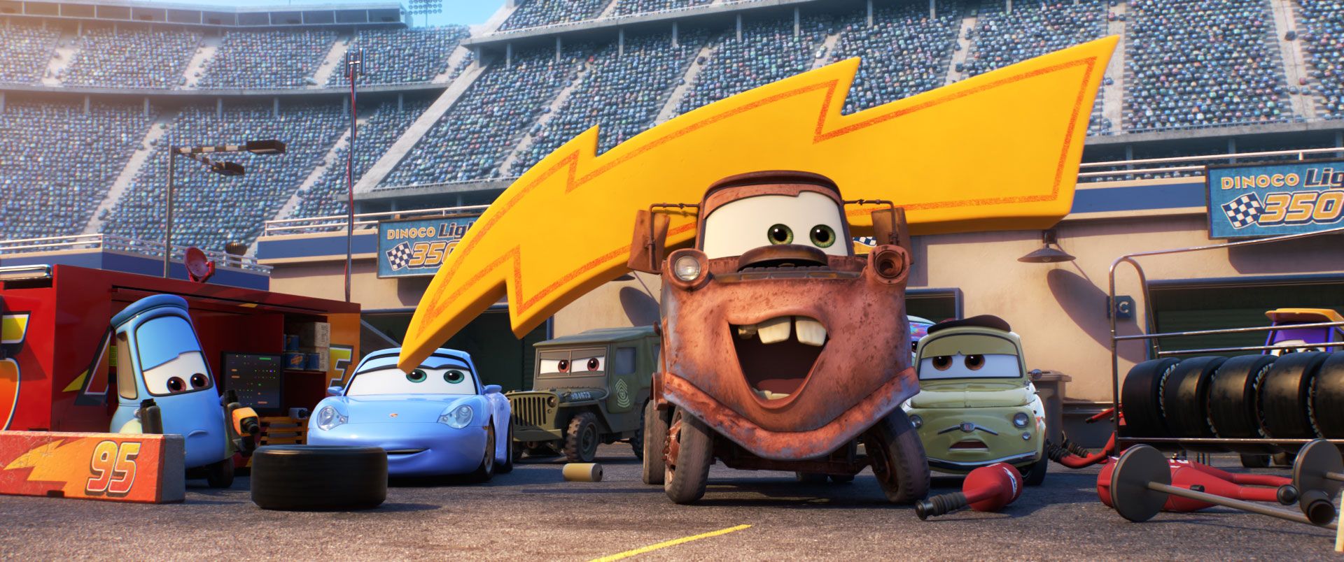 New 'Cars 3' Trailer Shows What Happens to Lightning McQueen After His Crash