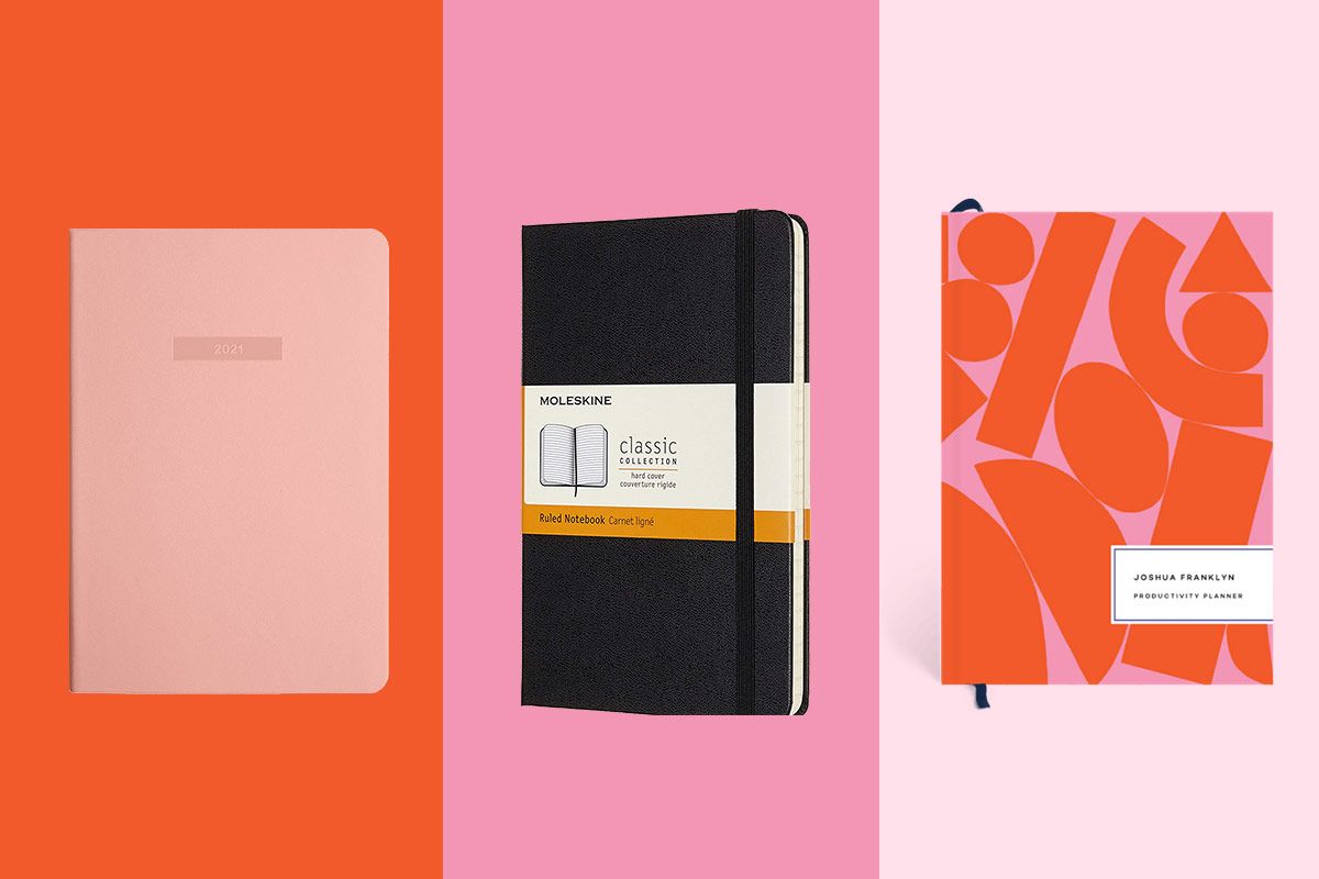 1 Dotted Journal Kit, Feela Dot Grid Journal Hardcover Planner Notebook Set  For Beginners Women Girls Note Taking With Journaling