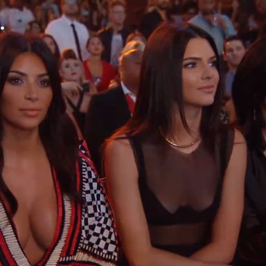 As soon as she was confirmed to attend, you just know the production breakdown read, in bold, "Cut to Kim during 'Anaconda.'"
