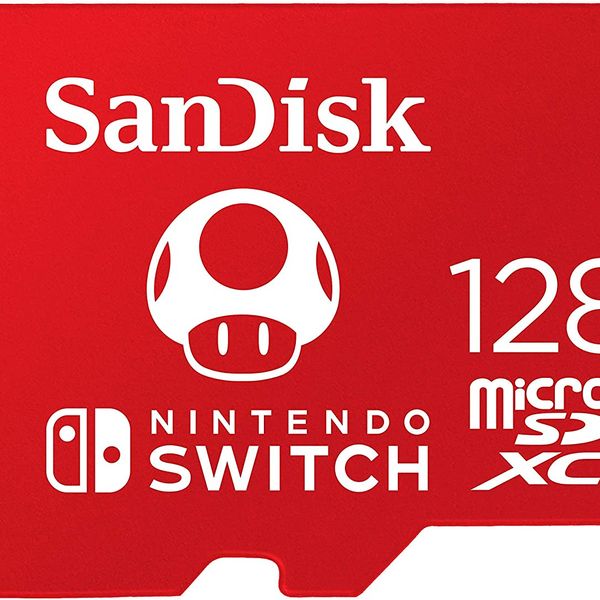 Tarjeta de memoria Sandisk MicroSD de 128GB para Nintendo Switch