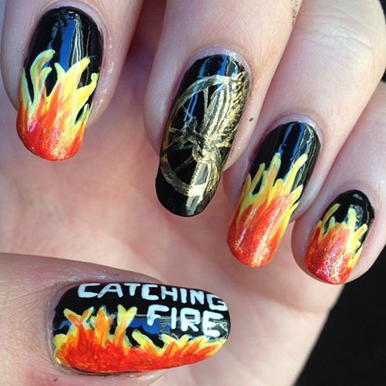 Flame Nail Art Is A Summer 2019 Instagram Beauty TrendHelloGiggles