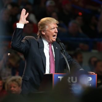 Donald Trump Holds Campaign Rally In Charleston, WV