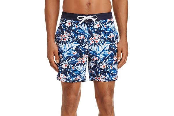 Michael Bastian Gray Label Floral Swim Shorts
