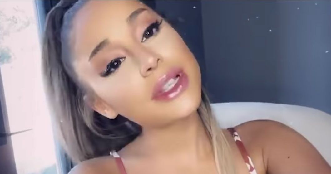 Ariana Grande Real Porn Youporn - Ariana Grande Talks Rihanna, Doja Cat in Zane Lowe Interview