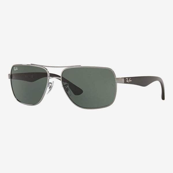 Ray-Ban Men's RB3483 Metal Square Sunglasses