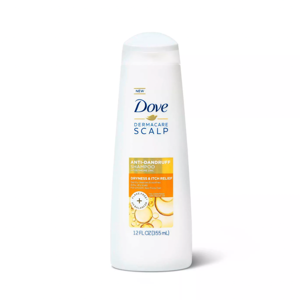 Dove DermaCare Anti Dandruff Shampoo for Scalp Dryness and Itch Relief