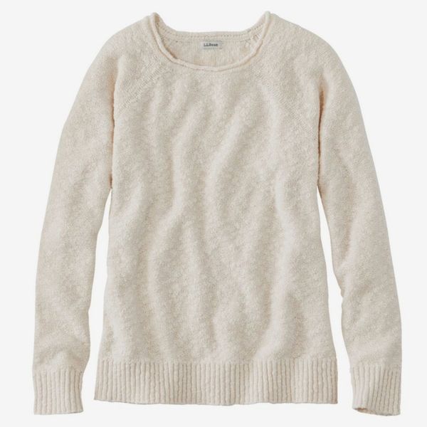L.L.Bean Women’s Midweight Cotton Slub Rollneck Pullover