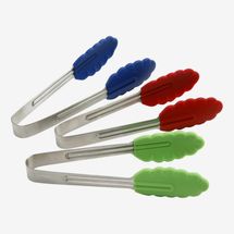 Norpro Mini Silicone and Stainless Steel Tongs (1 Pair)