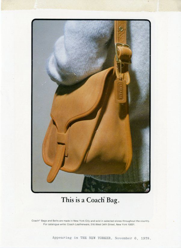 Vintage 70s Coach Leatherware NYC USA Dinky Bag Penny Pocket Purse W/ –  Haute History Vintage