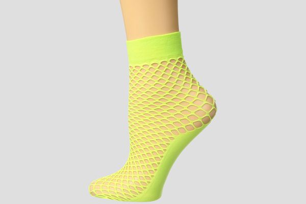 Steve Madden Fishnet Anklet Socks
