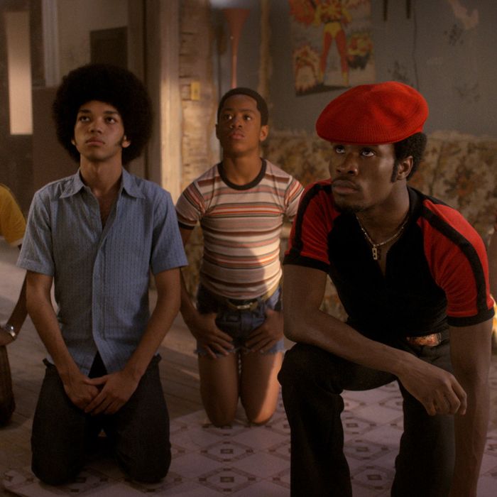 Skylan Brooks as Ra-Ra, Justice Smith as Books, Tremaine Brown Jr. as Boo-Boo, Shameik Moore as Shao, Jaden Smith as Dizzee.