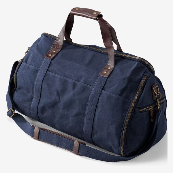 Lands’ End Waxed Canvas Convertible Garment Duffle