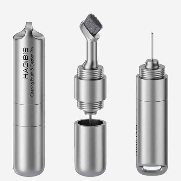 Hagibis SIM Card Tray Removal Tool with Cleaning Brush