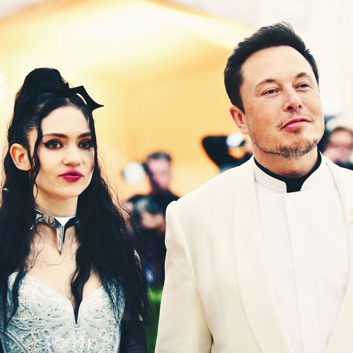 Grimes and Elon Musk Had a Secret Baby