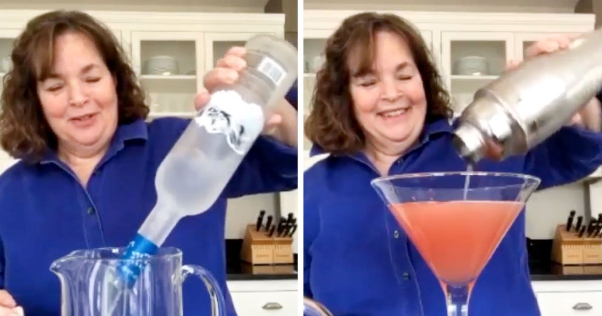 Ina Garten Makes Giant Cosmo on Instagram: WATCH VIDEO