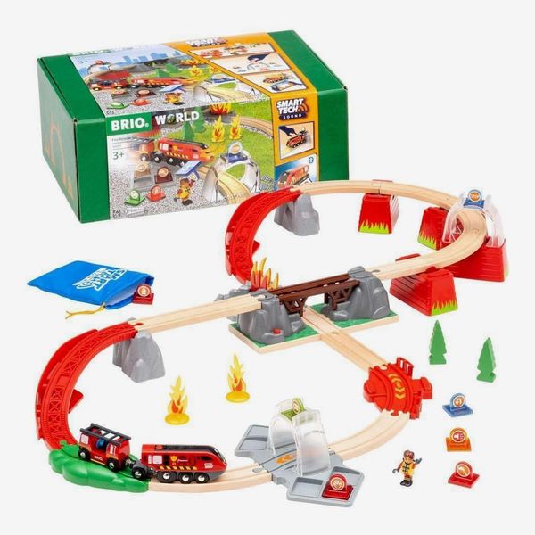 BRIO World – 36004 Smart Tech Sound Fire Rescue Set