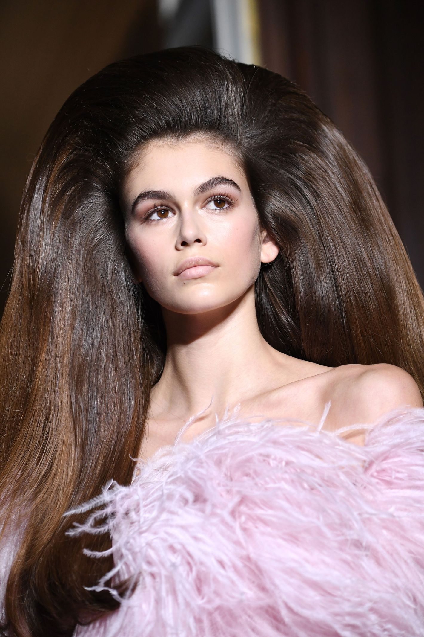 selvmord Møde greb Valentino Haute Couture 2018 Beauty and Hair Look