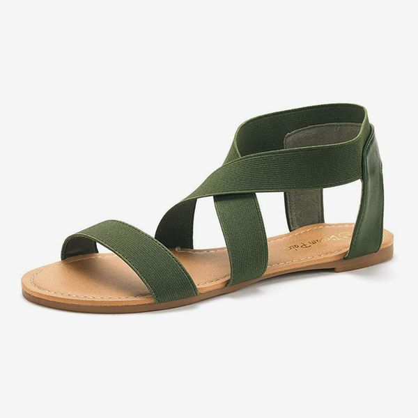Sandals for Women Wide Width,T Strap Open Toe Platform Sandal 2021 Ankle Strap Shoes Ladies Slippers Flip Flops Shoes 