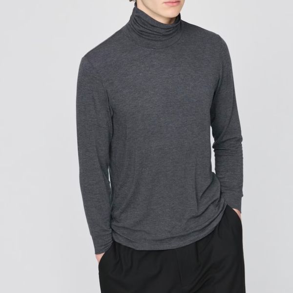 UNIQLO:C HEATTECH Extra Warm Cashmere Blend Turtleneck