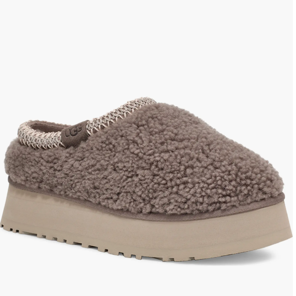 UGG Tazz Maxi Curly Genuine Shearling Platform Slipper (Women)