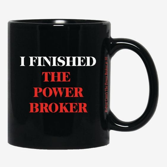 NY History Store I Finished the Power Broker Mug