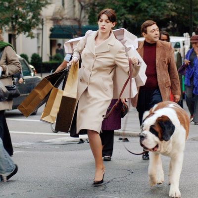 THE DEVIL WEARS PRADA, Anne Hathaway (center), 2006, TM and Copyright © 20th Century Fox Film Corp.