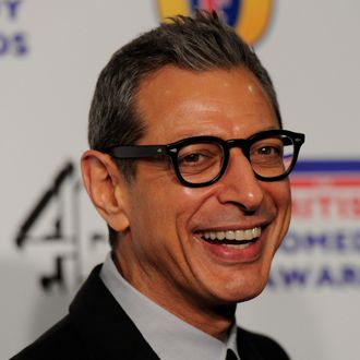 US actor Jeff Goldblum poses at the British Comedy Awards in London on December 16, 2011. AFP PHOTO/CARL COURT (Photo credit should read CARL COURT/AFP/Getty Images)