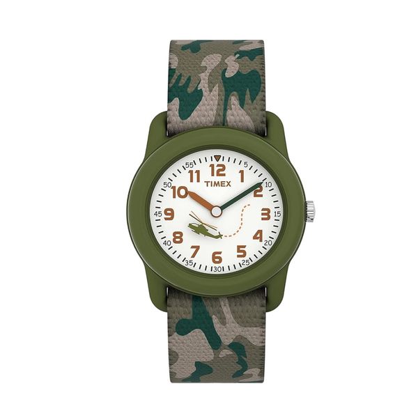 Timex TIME Machines 29mm Elastic Fabric Kids Watch