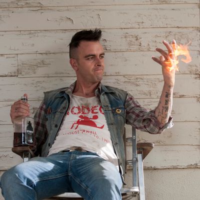 Joseph Gilgun as Cassidy - Preacher _ Season 1, Pilot - Photo Credit: Lewis Jacobs/Sony Pictures Television/AMC