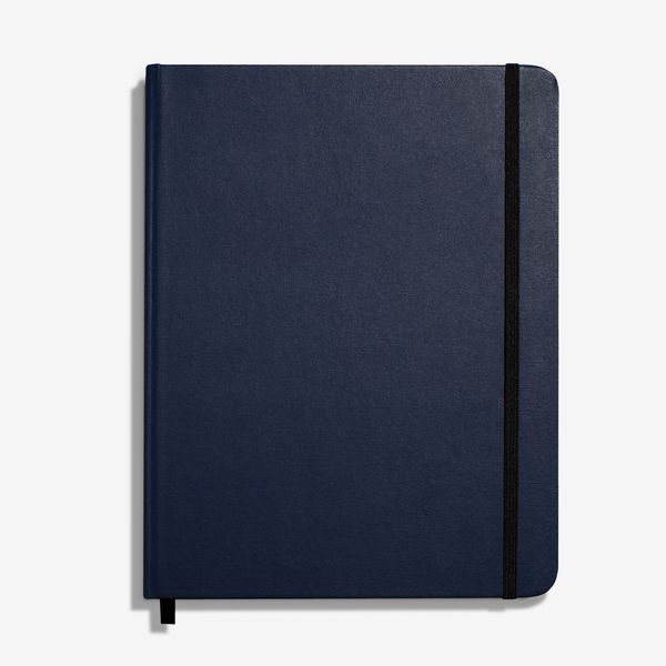 Shinola Large Hard Linen Grid Journal