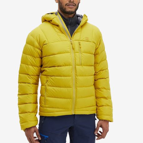 Freely Mens Fall & Winter Packable Ultra Light Weight Zipper Anorak Down Jacket