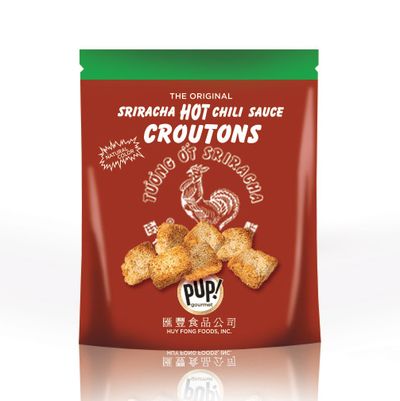 There are even sriracha croutons!