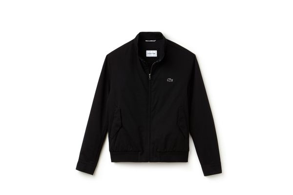 Lacoste Men’s Short Zip Cotton Twill Jacket