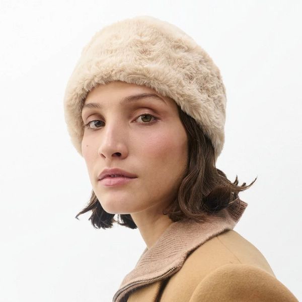 Rag & Bone Kennedy Faux-Fur Hat